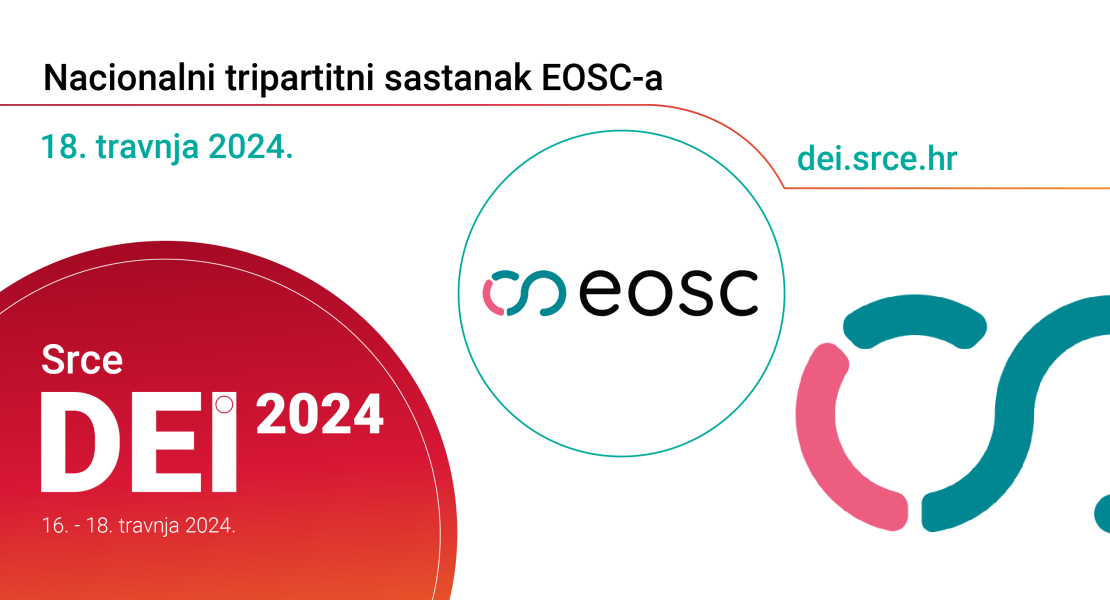 Srce DEI 2024: Drugi nacionalni tripartitni sastanak EOSC-a