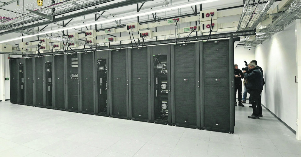 SRCE has completed the largest of the five data centers that companies will be able to use 