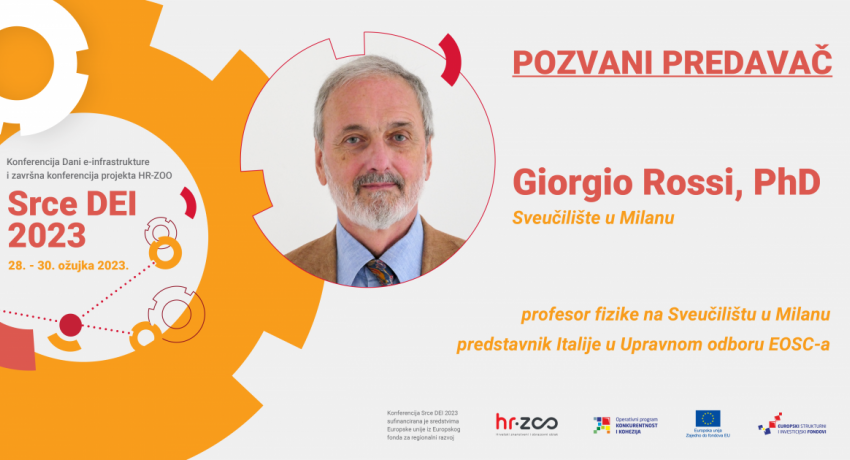 Giorgio Rossi pozvani predavač na konferenciji Srce DEI 2023