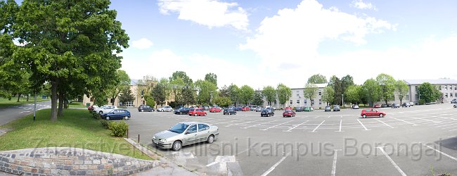 parkiraliste_erf_fpz.jpg - Parkiralište u Kampusu, Fakultet prometnih znanosti - objekti 70 i 71, Edukacijsko-rehabilitacijski fakultet - objekt 72
