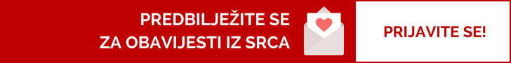 Predbilježite se na obavijesti iz Srca