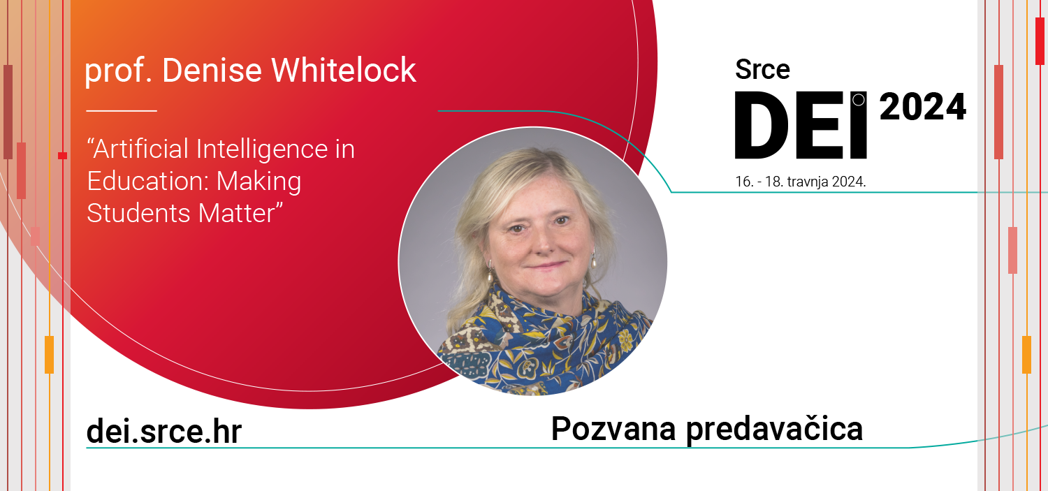 SRCE DEI 2024: Announcing Invited Speaker Denise Whitelock