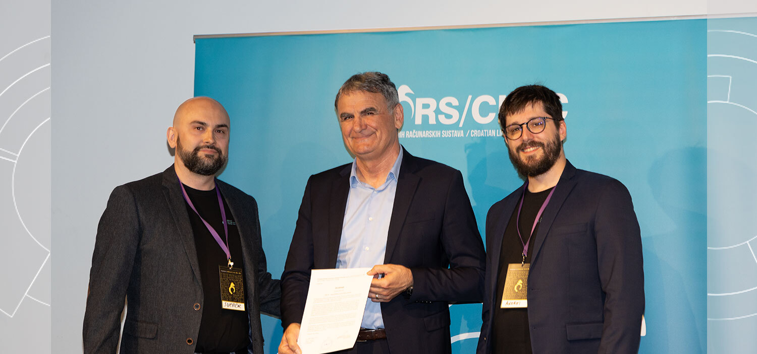 Priznanje Srcu za programski doprinos konferenciji DORS/CLUC