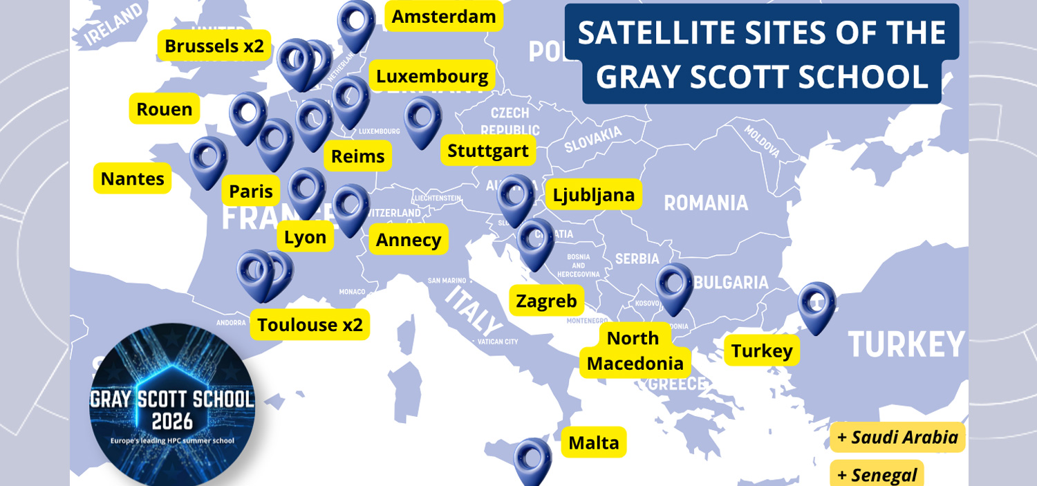 Srce satelitska lokacija za 30 polaznika međunarodne Gray Scott School 2026