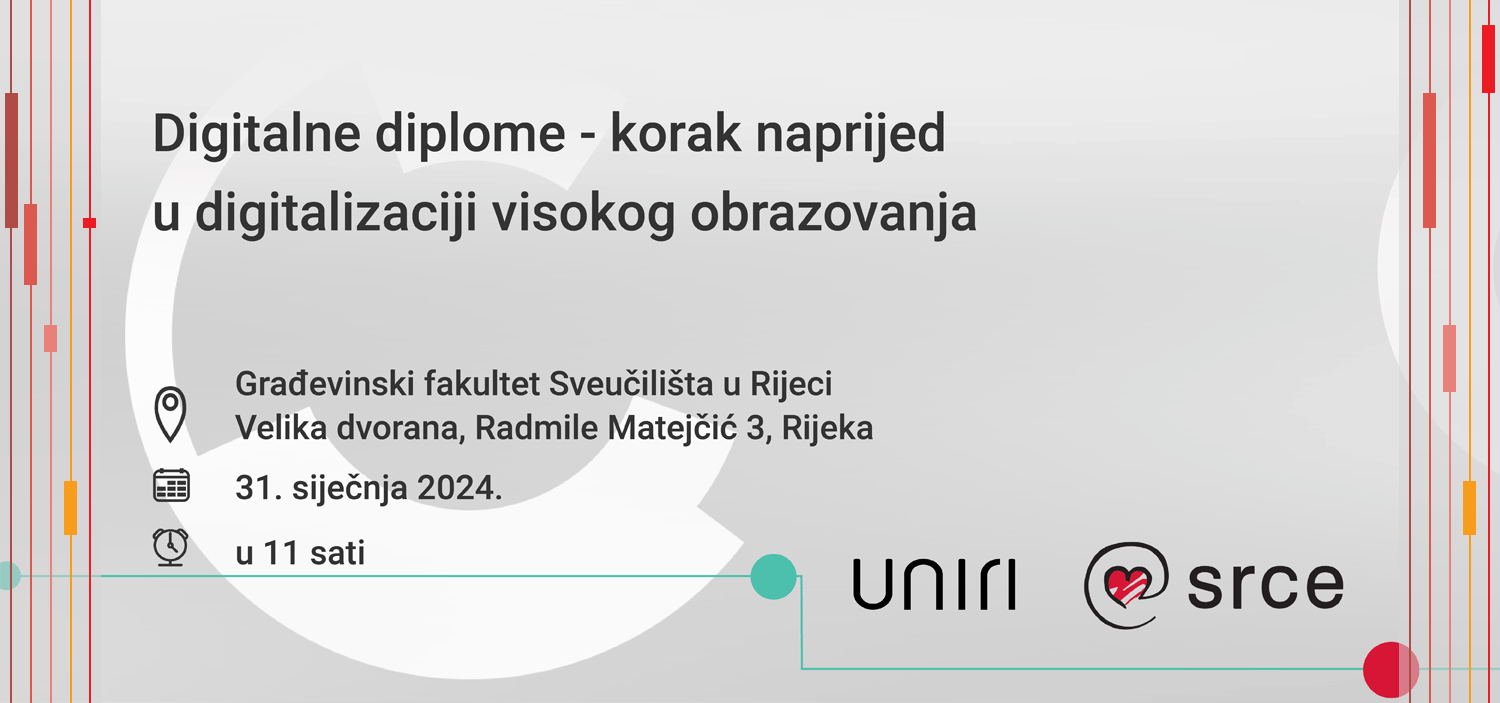 Digitalne diplome - korak naprijed u digitalizaciji visokog obrazovanja na Sveučilištu u Rijeci