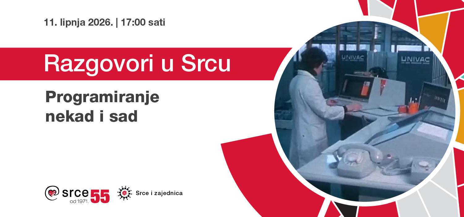 Razgovori u Srcu: Programiranje nekad i sad, 11. 6. 2026.