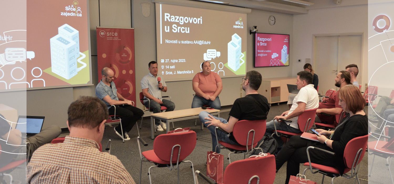 Održani „Razgovori u Srcu“ na temu novosti u sustavu AAI@EduHr 