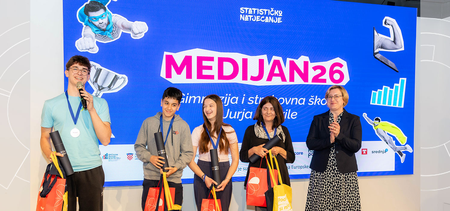 Srce sudjelovalo na svečanosti dodjele nagrada pobjednicima 9. statističkog natjecanja 