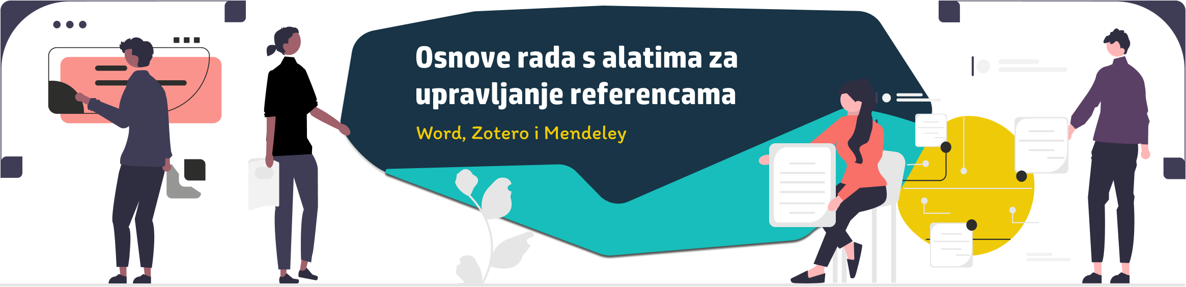 "poveznica na tečaj Osnove rada s alatima za upravljanje referencama"