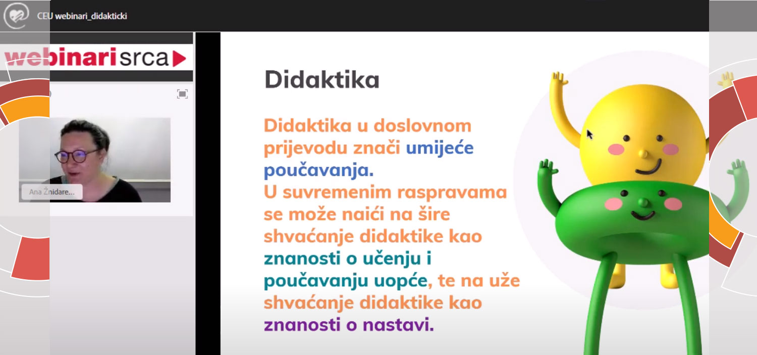 Održan webinar Srca o didaktici i poučavanju u online okruženju