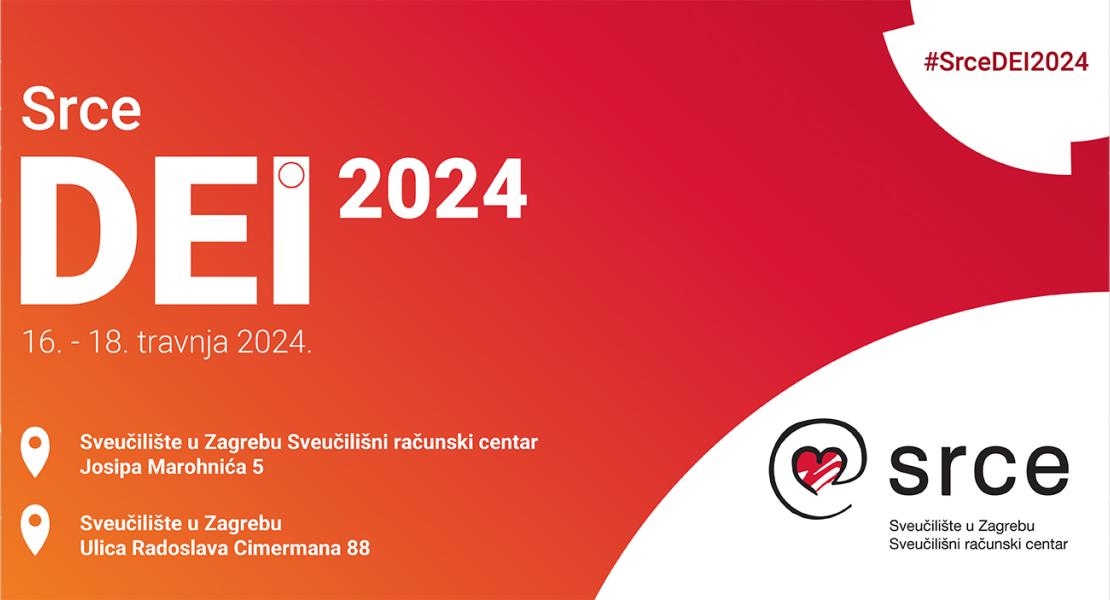 Vizual konferencije Srce DEI 2024