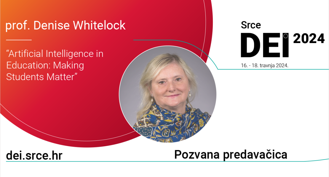 SRCE DEI 2024: Announcing Invited Speaker Denise Whitelock