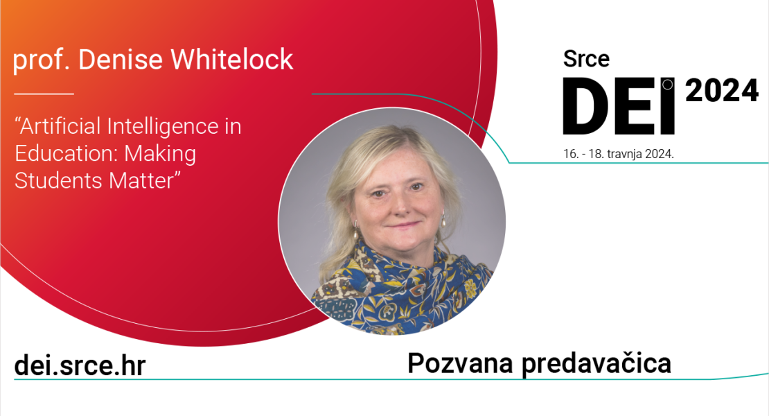 Srce DEI 2024: najavljujemo pozvanu predavačicu Denise Whitelock 