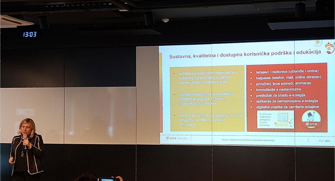 Srce sudjelovalo na konferenciji Digitalna transformacija i budućnost obrazovanja