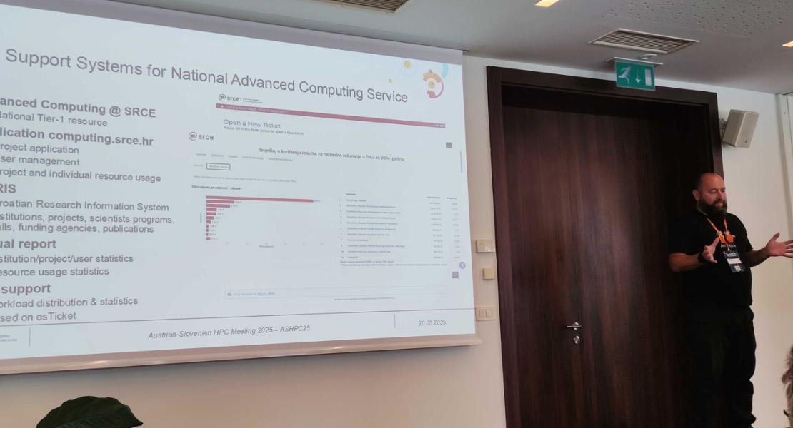 Srce sudjelovalo na Austrian-Slovenian HPC Meeting 2025 – ASHPC25