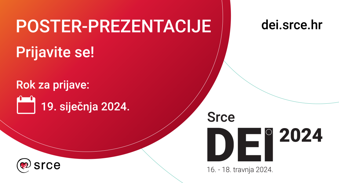 Otvorene prijave za poster-prezentacije na Srce DEI 2024