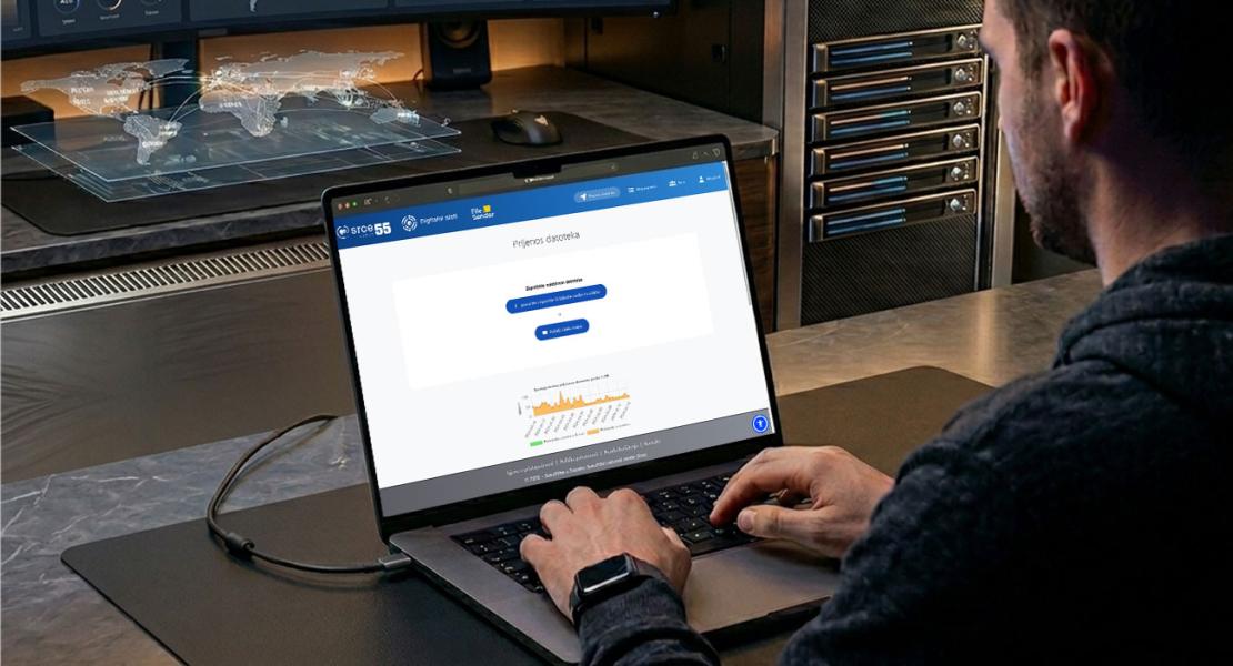 Nadograđen alat Srca za slanje velikih datoteka