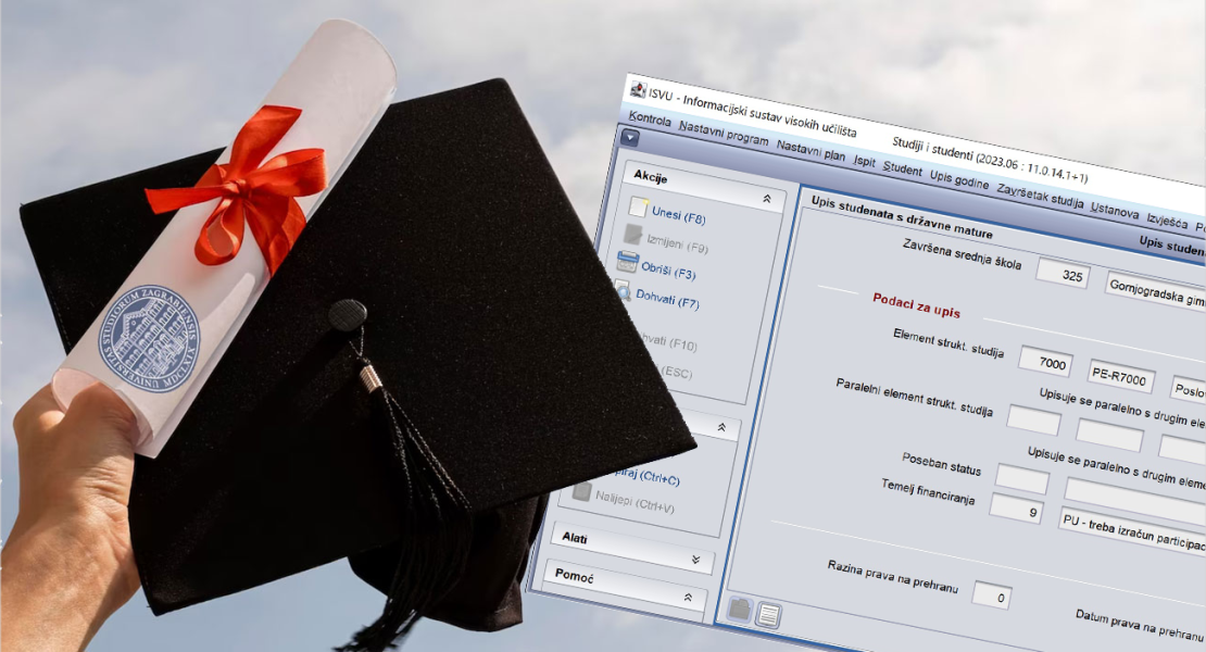 Završeni upisi novih studenata na većini visokih učilišta u ISVU