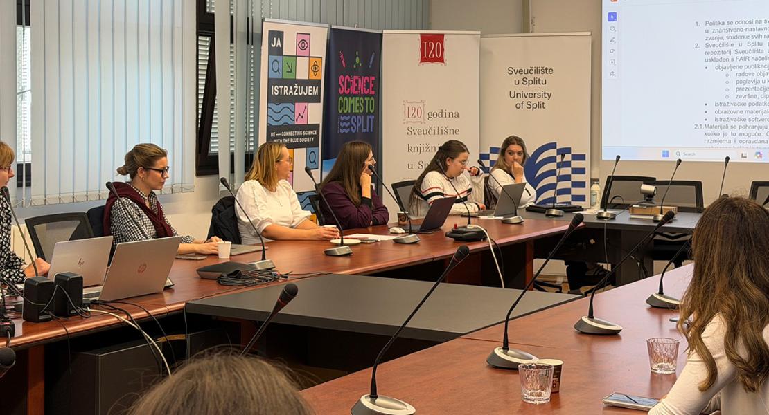 Srce predstavilo usluge za otvorenu znanost i otvoreno obrazovanje na Sveučilištu u Splitu