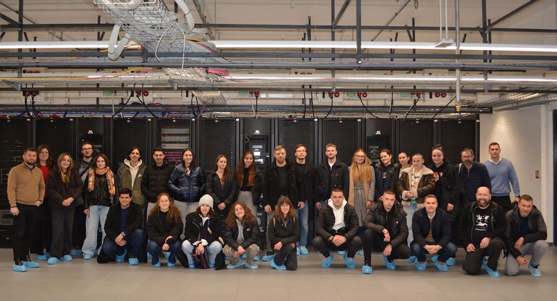 Polaznici kombiniranog intenzivnog programa Erasmus+ posjetili su podatkovni centar Srca