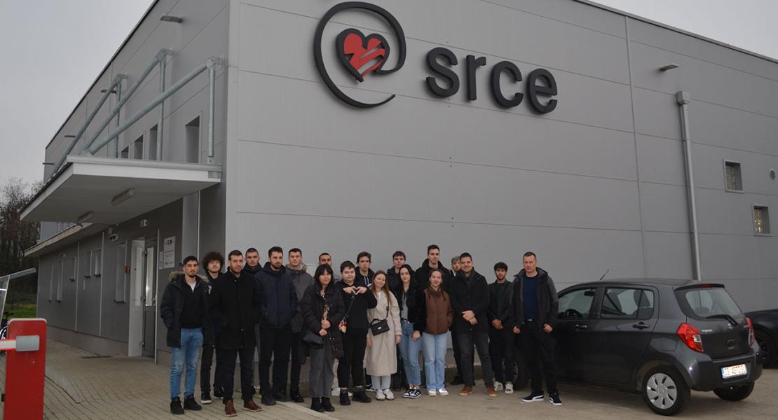Studenti i zaposlenici Veleučilišta u Šibeniku posjetili podatkovni centar Srca 