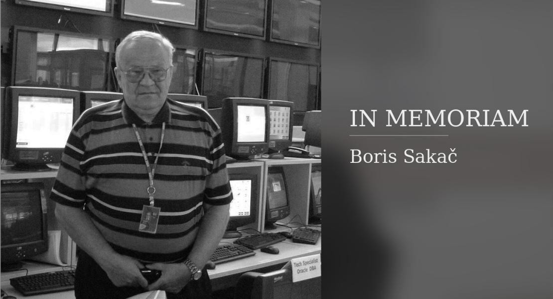 Preminuo Boris Sakač