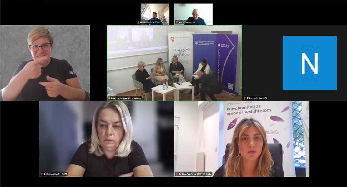 Srce sudjelovalo na 7. online okruglom stolu „Digitalna pristupačnost od zakona do prakse“
