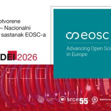 Srce DEI 2026 - tematski blok: "Sva lica otvorene znanosti – Nacionalni tripartitni sastanak EOSC-a"