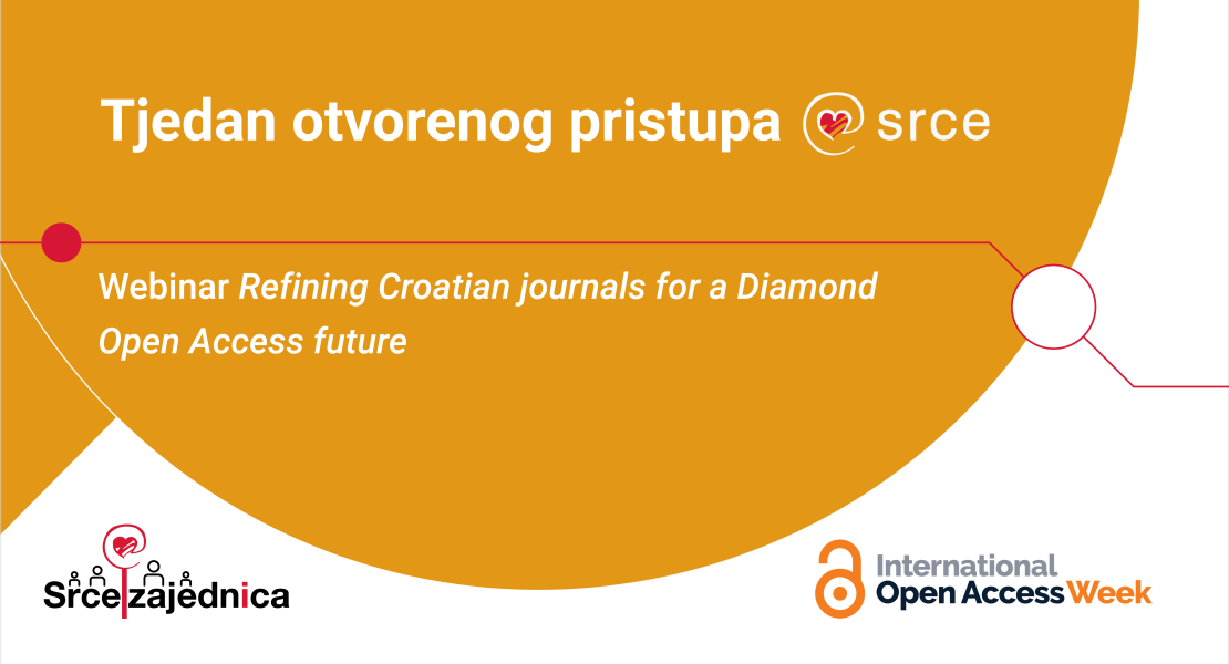 OAW 2024: Webinar "Refining Croatian journals for a Diamond Open Access future"