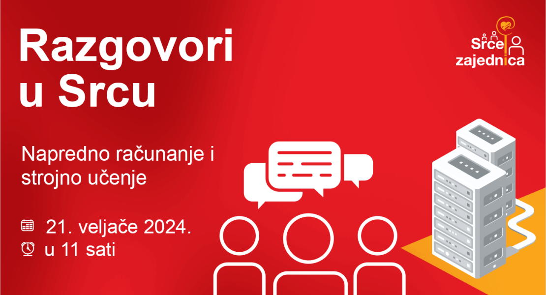 Razgovori u Srcu: Napredno računanje i strojno učenje, 21. 2. 2024.